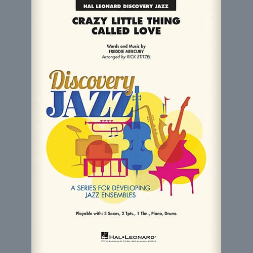 Crazy Little Thing Called Love (arr. Rick Stitzel) - Alto Sax 2