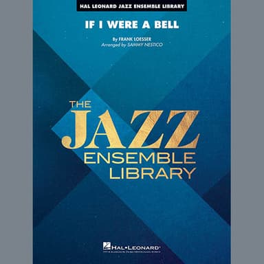 If I Were a Bell (arr. Sammy Nestico) - Tenor Sax 1