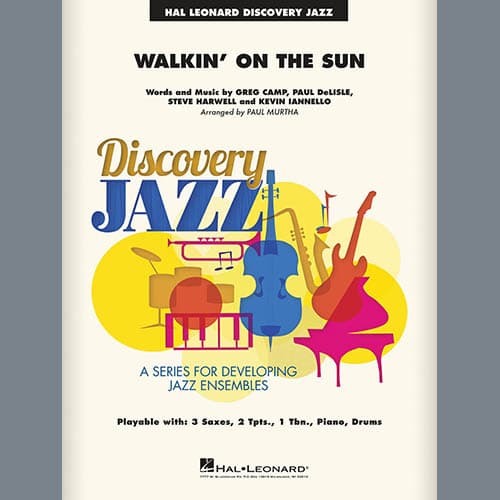 Walkin' on the Sun (arr. Paul Murtha) - Bb Clarinet 2