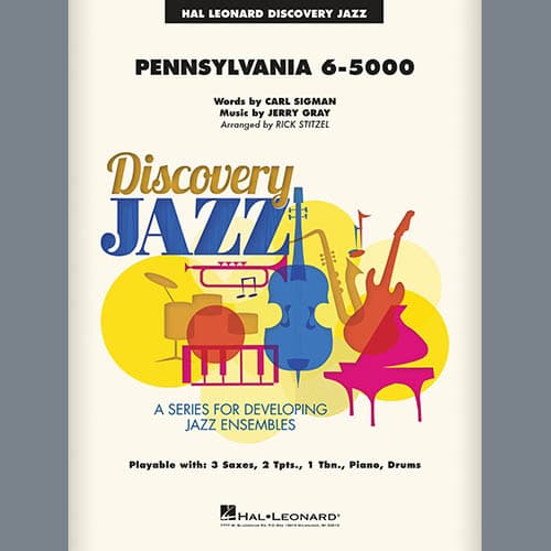 Pennsylvania 6-5000 (arr. Rick Stitzel) - Alto Sax 1