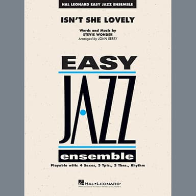 Isn't She Lovely (arr. John Berry) - Bass