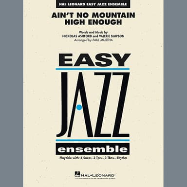 Ain't No Mountain High Enough (arr. Paul Murtha) - Alto Sax 1