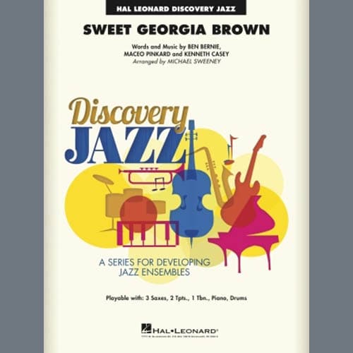 Sweet Georgia Brown (arr. Michael Sweeney) - Alto Sax 1