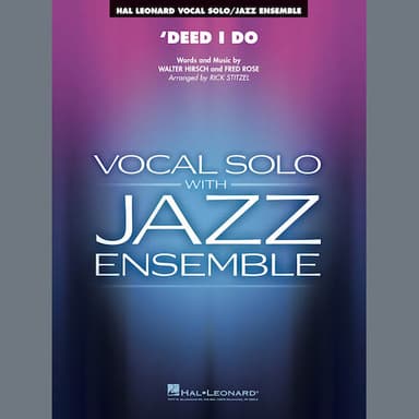 'Deed I Do (arr. Rick Stitzel) - Trombone 2