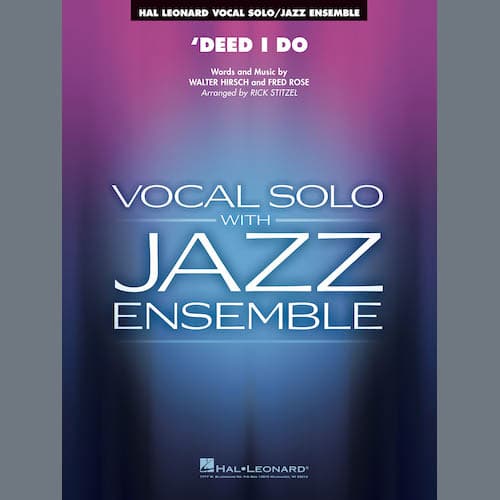'Deed I Do (arr. Rick Stitzel) - Trombone 2