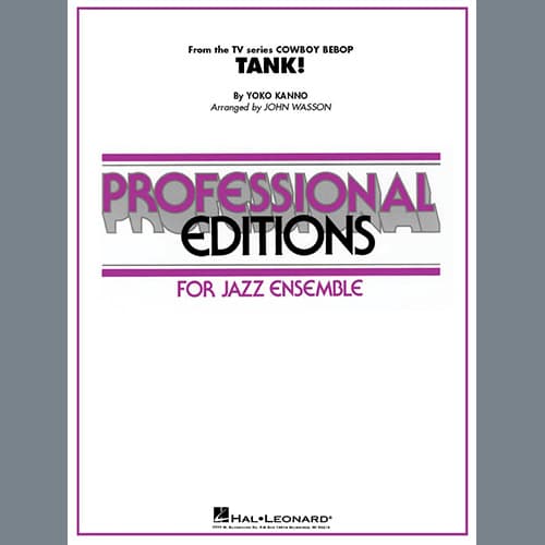 Tank! (from Cowboy Bebop) (arr. John Wasson) - Trombone 3