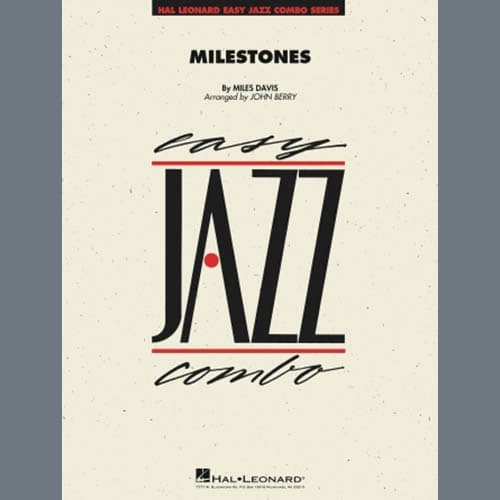 Milestones (arr. John Berry) - Part 2 - Eb Alto Sax