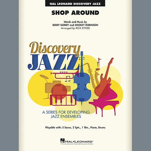 Shop Around (arr. Rick Stitzel) - Conductor Score (Full Score)