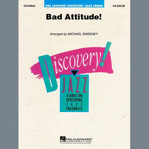 Bad Attitude - Alto Sax 1