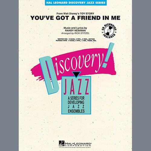 You've Got A Friend In Me (Wheezy's Version) (from Toy Story 2) (arr. Rick Stitzel) - Full Score