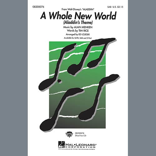 A Whole New World (Aladdin's Theme) (from Aladdin) (arr. Ed Lojeski)