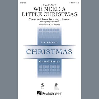 We Need A Little Christmas (from Mame) (arr. Mac Huff) - Trombone