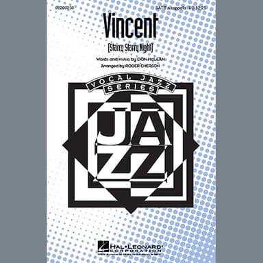 Vincent (Starry Starry Night) (arr. Roger Emerson)