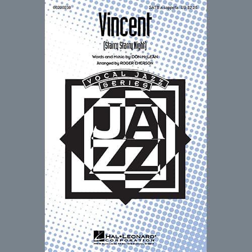 Vincent (Starry Starry Night) (arr. Roger Emerson)