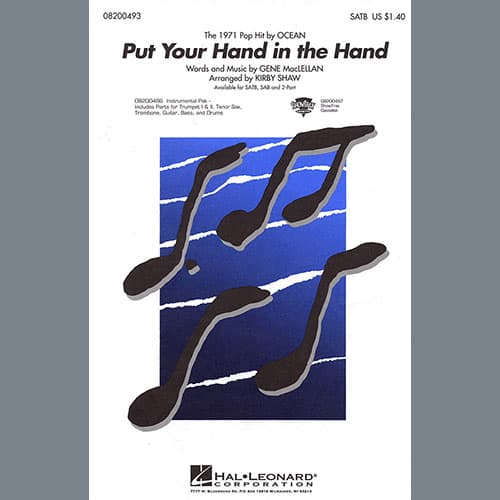 Put Your Hand In The Hand (arr. Kirby Shaw) - Trombone