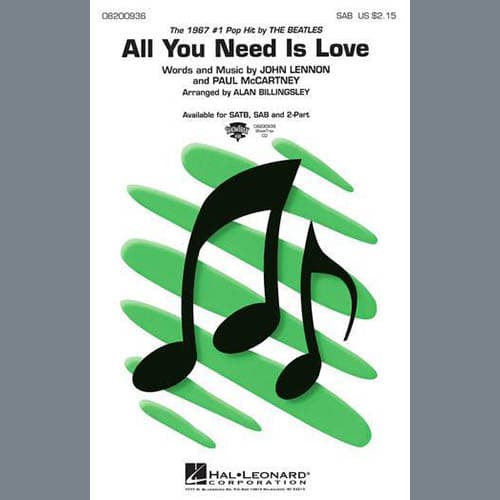 All You Need Is Love (arr. Alan Billingsley)