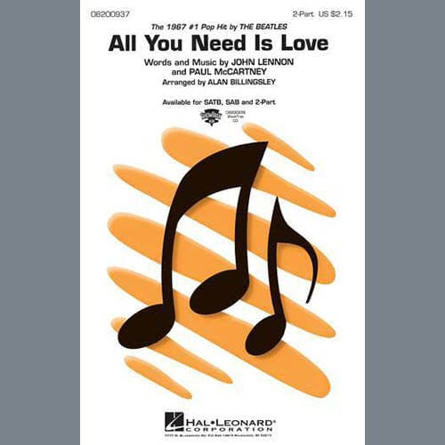 All You Need Is Love (arr. Alan Billingsley)