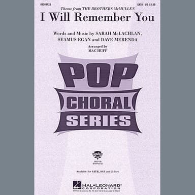 I Will Remember You (arr. Mac Huff)