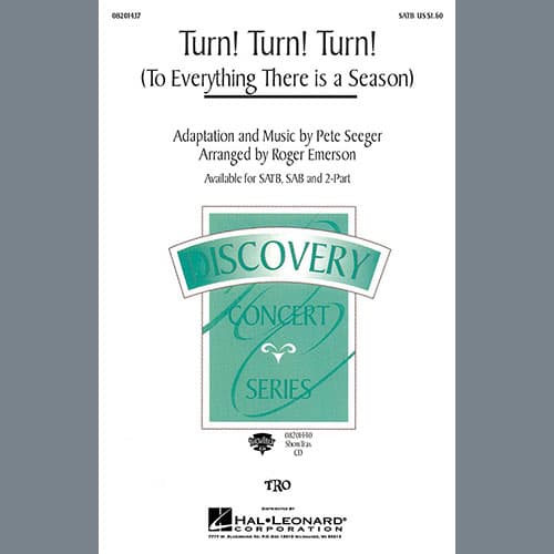 Turn! Turn! Turn! (To Everything There Is A Season) (arr. Roger Emerson)