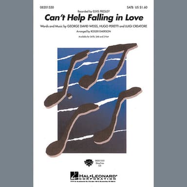 Can't Help Falling In Love (arr. Roger Emerson)
