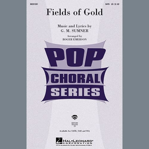 Fields Of Gold (arr. Roger Emerson)