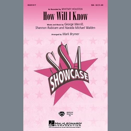 How Will I Know (arr. Mark Brymer)