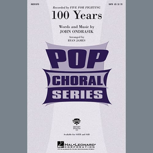 100 Years (arr. Ryan James)