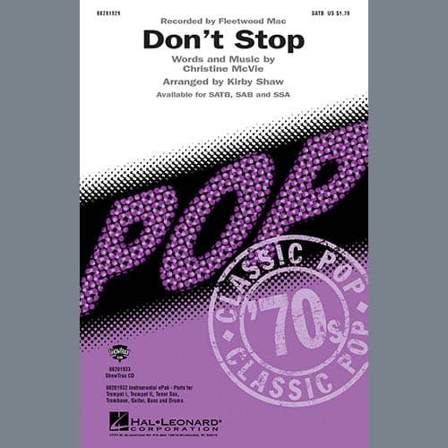 Don't Stop - Guitar