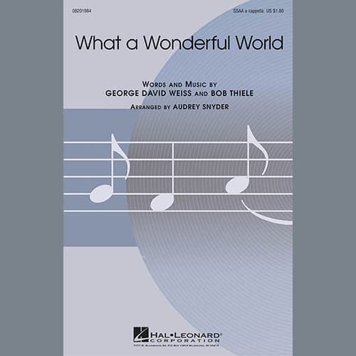 What A Wonderful World (arr. Audrey Snyder)