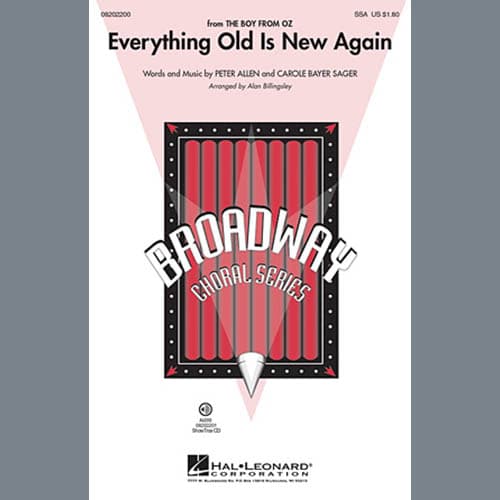 Everything Old Is New Again (from The Boy From Oz) (arr. Alan Billingsley)