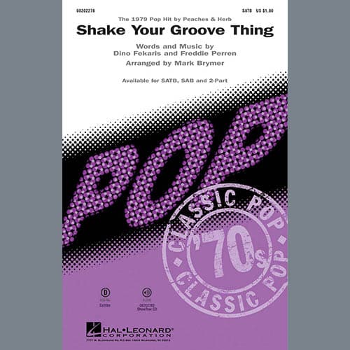 Shake Your Groove Thing - Baritone Sax