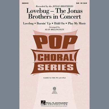 Lovebug - The Jonas Brothers In Concert (Medley)