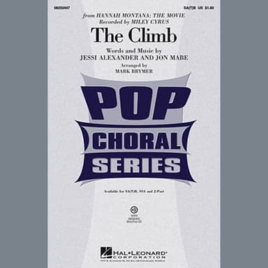 The Climb (from Hannah Montana: The Movie) (arr. Mark Brymer)
