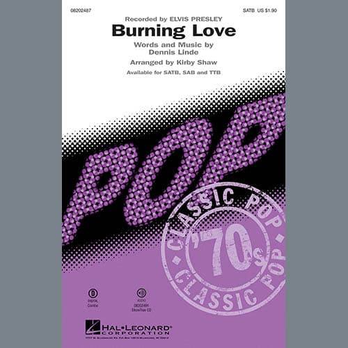 Burning Love (arr. Kirby Shaw) - Trombone