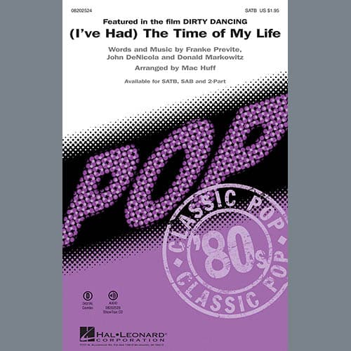 (I've Had) The Time Of My Life (arr. Mac Huff) - Drums