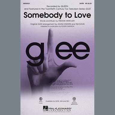 Somebody To Love (arr. Roger Emerson) - Bass