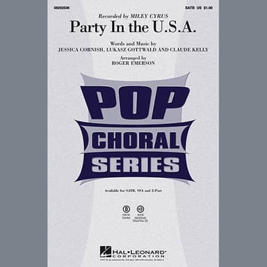 Party In The USA (arr. Roger Emerson) - Drum Set