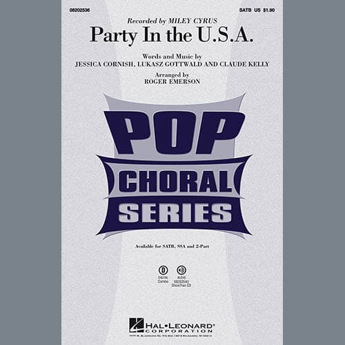 Party In The USA (arr. Roger Emerson) - Drum Set
