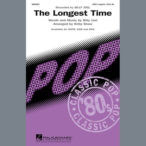 The Longest Time (SAB with Tenor Solo) (arr. Kirby Shaw)