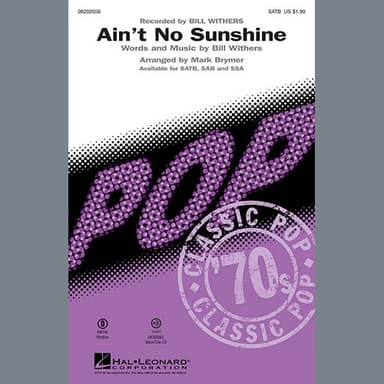 Ain't No Sunshine (arr. Mark Brymer)