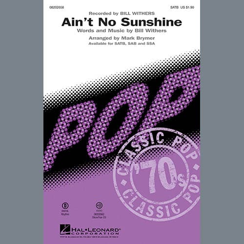 Ain't No Sunshine (arr. Mark Brymer)
