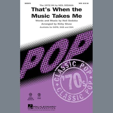 That's When The Music Takes Me - Bb Trumpet 1