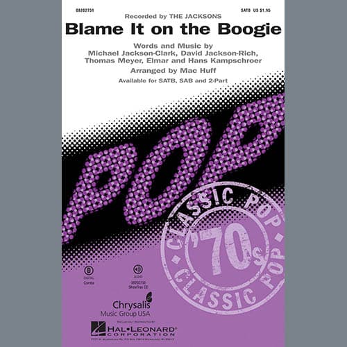 Blame It On The Boogie - Bb Trumpet 1