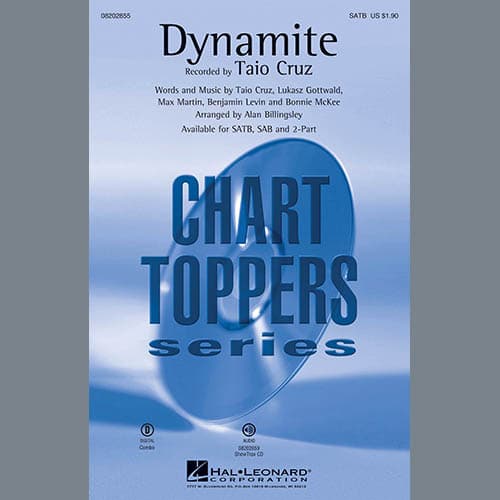 Dynamite (arr. Alan Billingsley) - Synthesizer