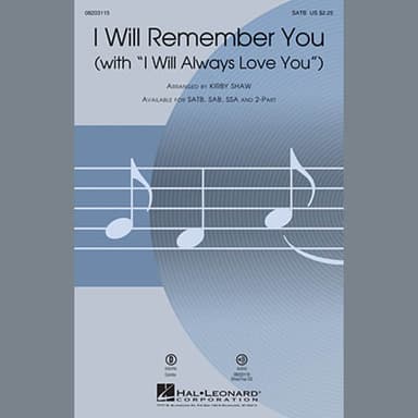 I Will Remember You (with I Will Always Love You)