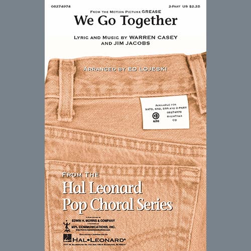 We Go Together (from Grease) (arr. Ed Lojeski)