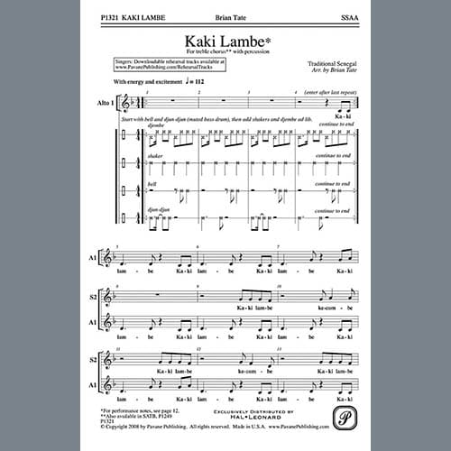 Kaki Lambe