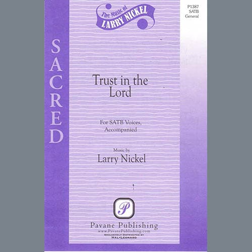 Trust In The Lord