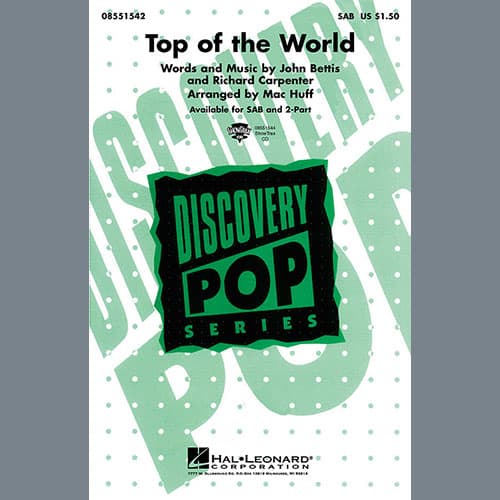 Top Of The World (arr. Mac Huff)