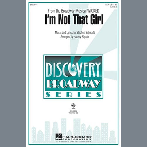 I'm Not That Girl (from Wicked)